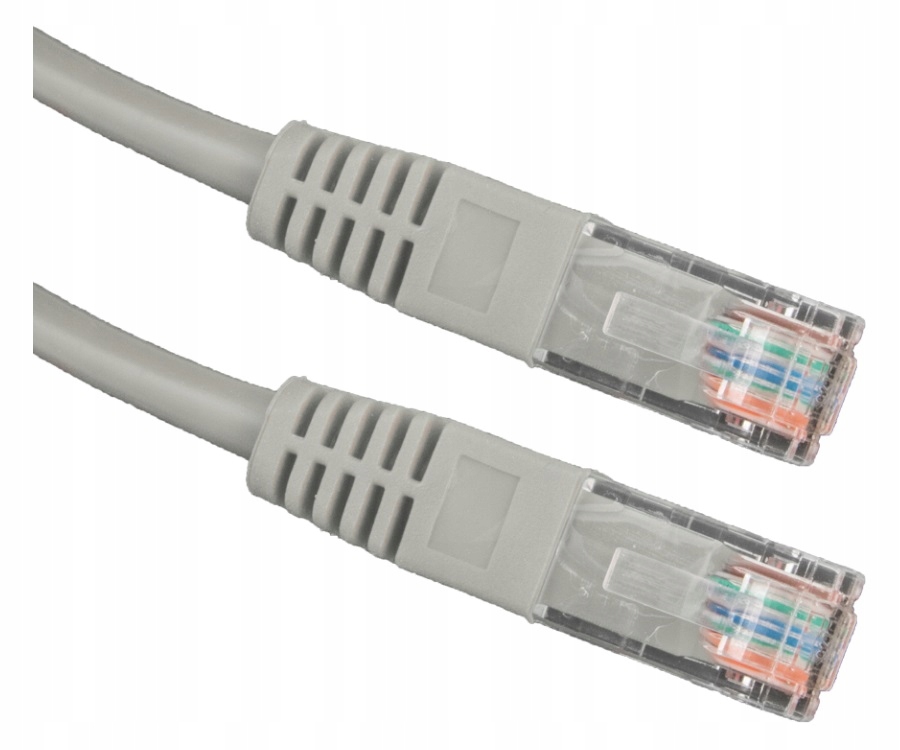 Cat5 UTP LAN kábel 1m szürke