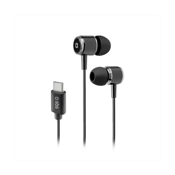 SBS Studio Mix 100C (In-Ear, Fekete)