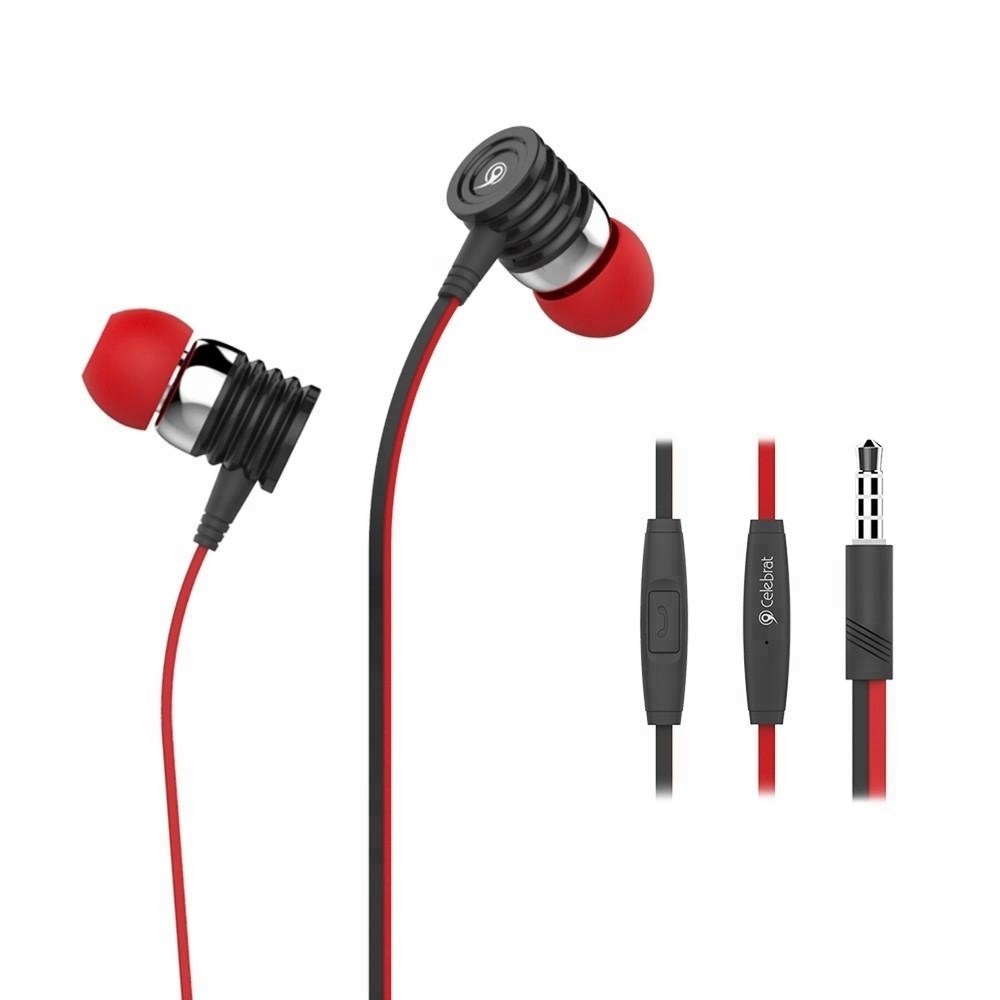 Celebrat® S50 In-Ear headset Piros